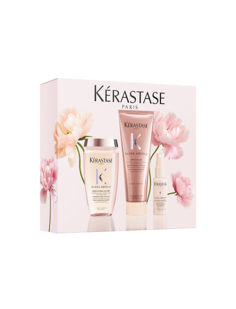 Kerastase Gloss Absolu 2026 Подарунковий набір для неслухняного схильного до пушіння волосся