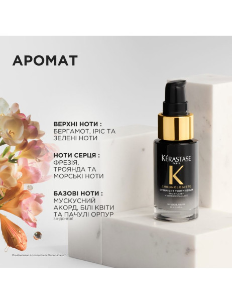 Kerastase Chronologiste Overnight Youth Serum Нічна сироватка для корекції вікових змін ослабленого волосся