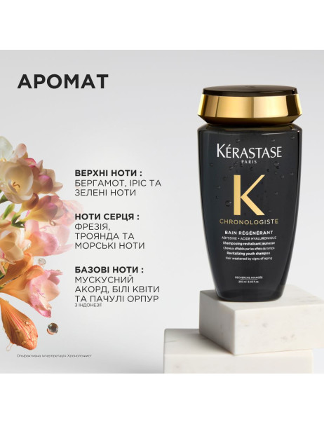 Kerastase Chronologiste Bain Regenerant Revitalizing Shampoo Відновлюючий шампунь-ванна для волосся, ослабленого віковими змінами