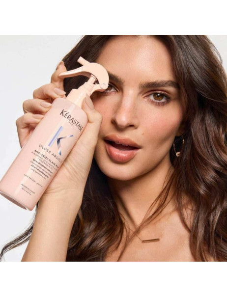 Kerastase Gloss Absolu Anti-Frizz Glaze Milk Spray Многофункциональный спрей для гладкости длинных, непослушных волос