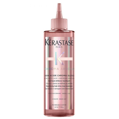 Kerastase Chroma Absolu Soin Acide Chroma Gloss Флюїд для інтенсивного блиску та гладкості пофарбованого чутливого та пошкодженого волосся