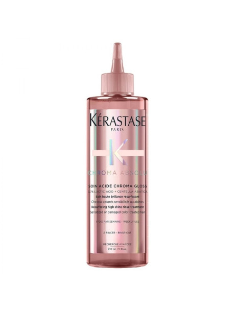 Kerastase Chroma Absolu Soin Acide Chroma Gloss Флюид для интенсивного блеска и гладкости окрашенных чувствительных и поврежденных волос