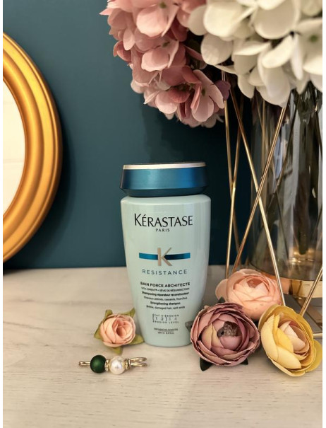 Kerastase Resistance Bain Force Architecte Зміцнюючий ванна-шампунь для ослабленого та пошкодженого волосся