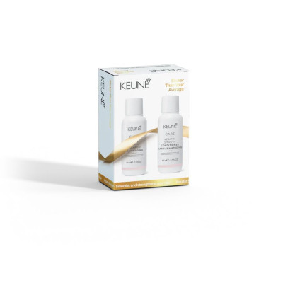 Keune Holiday Gift Box Small Keratin Smooth Travel Size Праздничный набор для волос Кератиновое выпрямление