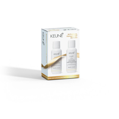 Keune Holiday Gift Box Small Vital Nutrition Travel Size Праздничный набор для волос Основное питание