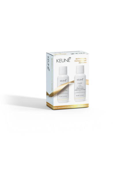 Keune Holiday Gift Box Small Vital Nutrition Travel Size Святковий набір для волосся Основне живлення