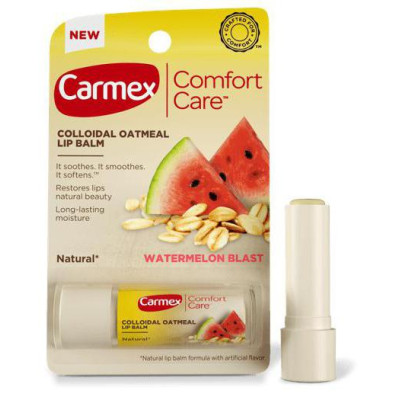 Carmex Бальзам для губ арбузный Comfort Care Natural Watermelon Blast