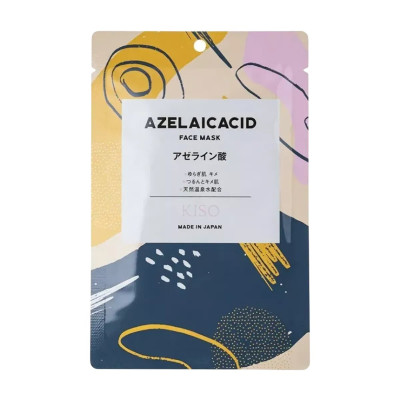 KISOCARE Azelaic Acid Face Mask Тканинна маска для обличчя з азелаїновою кислотою