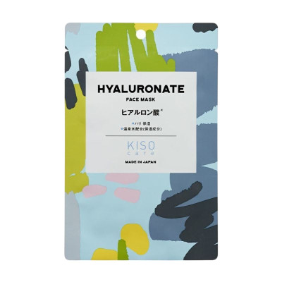 KISOCARE Hyaluronate Face Mask Тканинна маска для обличчя з гіалуроновою кислотою