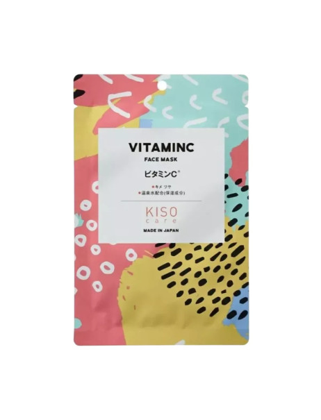 KISOCARE Vitamin C Face Mask Тканинна маска для обличчя з вітаміном С