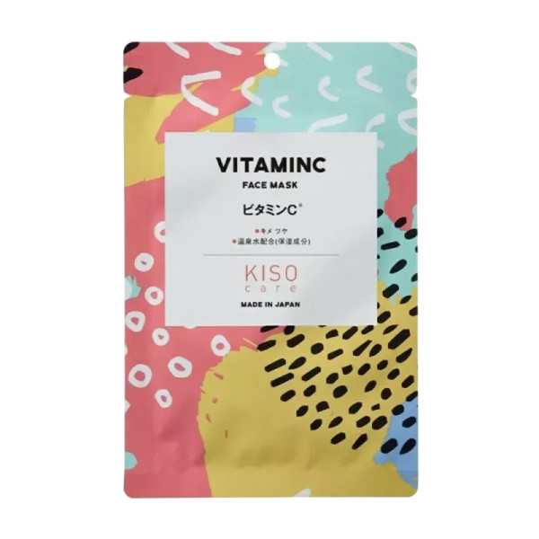 KISOCARE Vitamin C Face Mask Тканинна маска для обличчя з вітаміном С