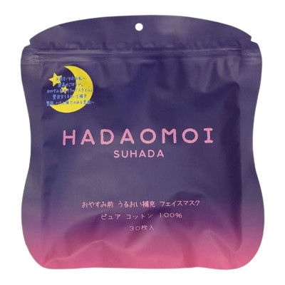 KOR JAPAN Hadaomoi Night Face Mask Увлажняющая ночная тканевая маска