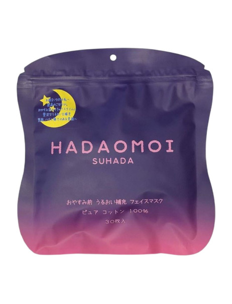 KOR JAPAN Hadaomoi Night Face Mask Увлажняющая ночная тканевая маска