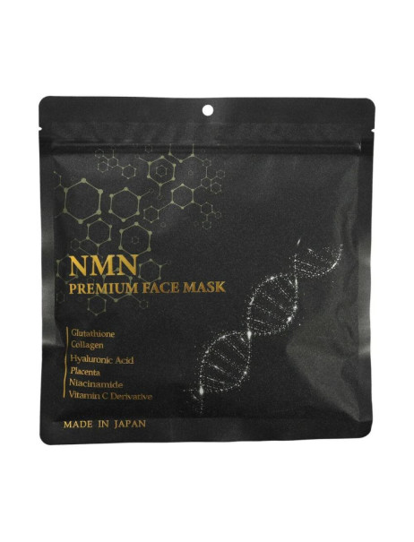 KOR JAPAN NMN Premium Face Mask Тканевая маска с NMN и глутатионом