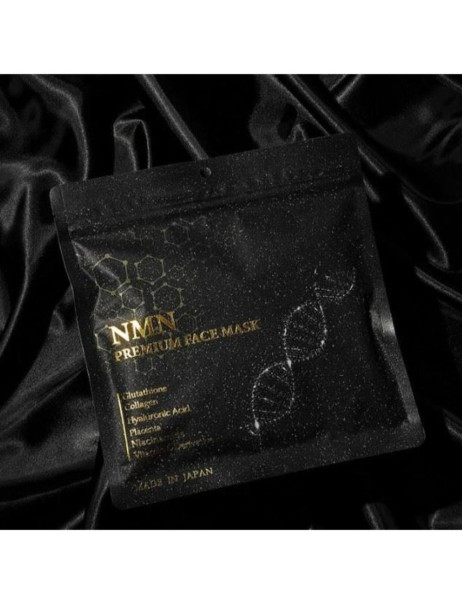 KOR JAPAN NMN Premium Face Mask Тканевая маска с NMN и глутатионом