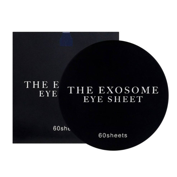 KOR JAPAN The Exosome Eye Sheet Black Увлажняющие патчи под глаза с экзосомами