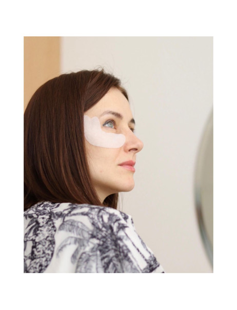KOR JAPAN The Exosome Eye Sheet Black Увлажняющие патчи под глаза с экзосомами