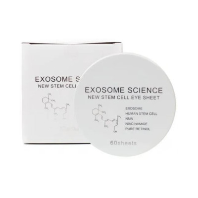 KOR JAPAN The Exosome Eye Sheet White Кругові зволожуючі патчі під очі з екзосомами