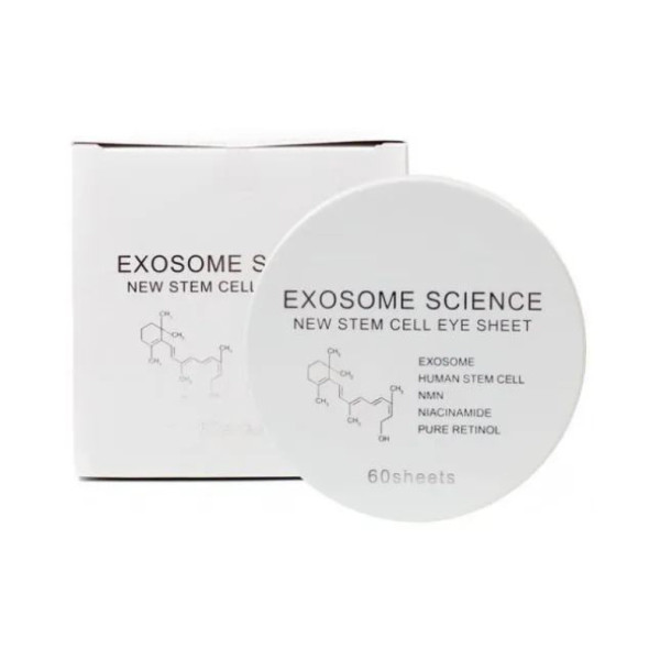 KOR JAPAN The Exosome Eye Sheet White Круговые увлажняющие патчи под глаза с экзосомами
