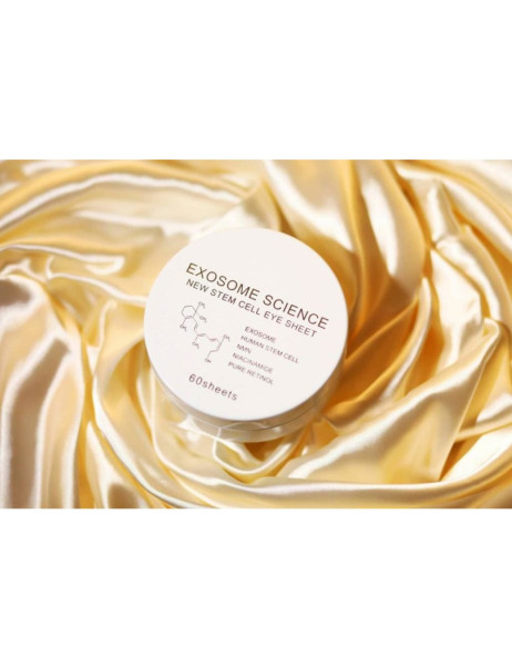 KOR JAPAN The Exosome Eye Sheet White Круговые увлажняющие патчи под глаза с экзосомами