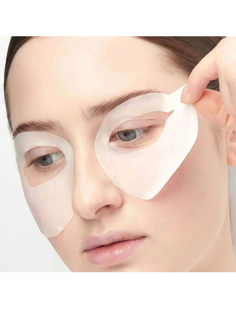 KOR JAPAN The Exosome Eye Sheet White Круговые увлажняющие патчи под глаза с экзосомами