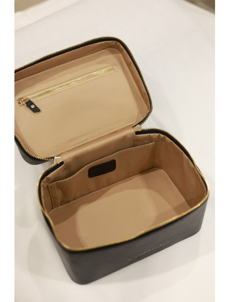 Krasota Cosmetic Bag Black Лимитированная брендовая косметичка черного цвета