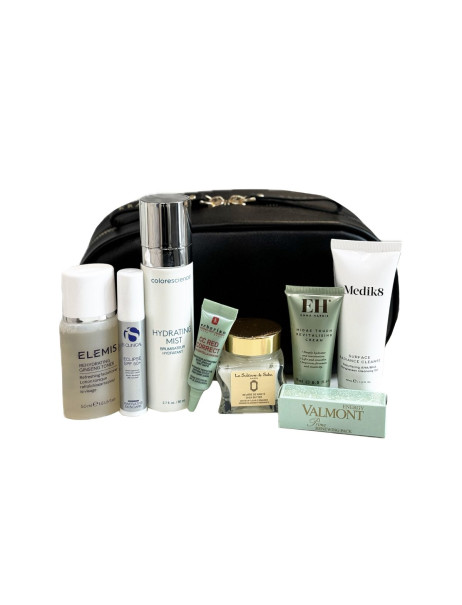 Krasota Spring Beauty Set limited edition (черная косметичка KRASOTA с наполнением)