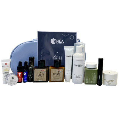Krasota Spring Beauty Set limited edition (голубая косметичка KRASOTA с наполнением)