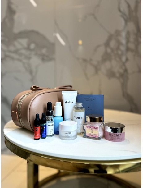 Krasota Spring Beauty Set limited edition (карамельная косметичка KRASOTA с наполнением)