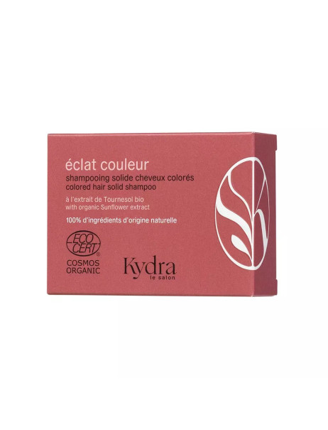 Kydra Eclat Couleur Solide Shampooing Твердый шампунь для окрашенных волос с органическим экстрактом подсолнечника