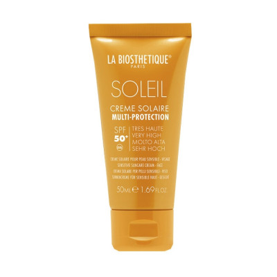 La Biosthetique Soleil Creme Solaire SPF 50+ Крем интенсивный солнцезащитный для очень чувствительной кожи лица с SPF 50+