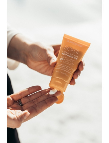 La Biosthetique Soleil Creme Solaire SPF 50+ Крем інтенсивний сонцезахисний для дуже чутливої шкіри обличчя з SPF 50+