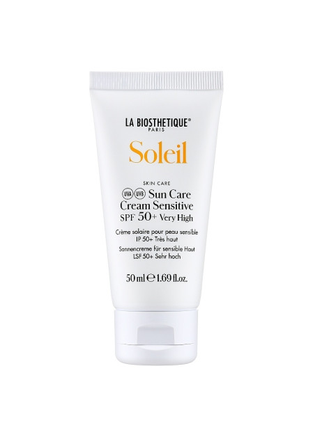 La Biosthetique Soleil Sun Care Cream Sensitive SPF 50+ Сонцезахисний крем для чутливої шкіри