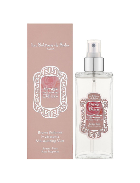 La Sultane de Saba Delices Moisturizing Body Mist Rose Парфумований спрей для зволоження тіла та волосся Троянда