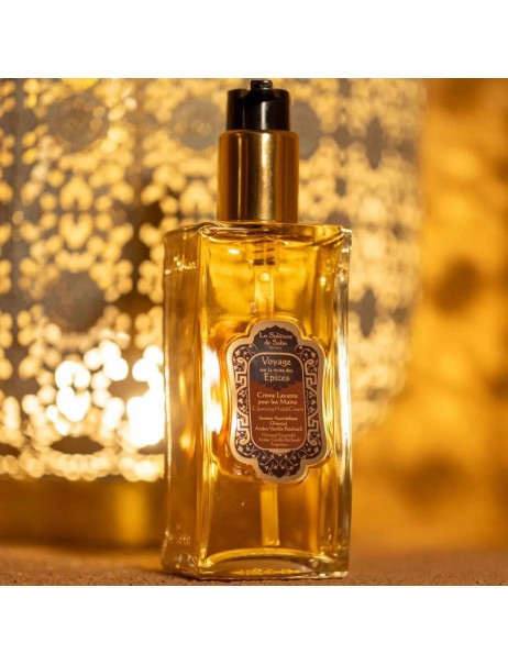 La Sultane De Saba Epices Cleansing Hand Cream Oriental Ayurvedic Amber Vanilla Patchouli Fragrance Очищуюче крем-мило для рук