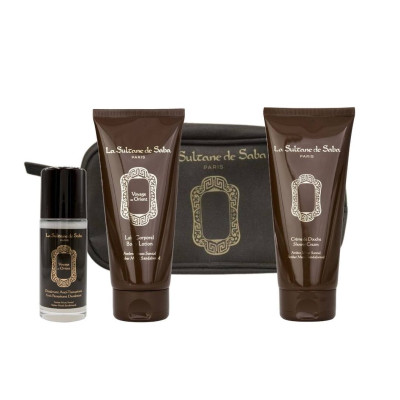 La Sultane De Saba Amber Musk Sandalwood Body Gift Set Лімітований набір для тіла Амбра, Мускус та Сандал