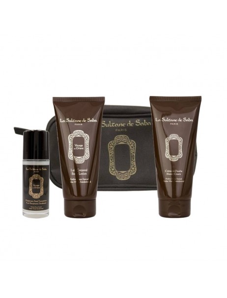 La Sultane De Saba Amber Musk Sandalwood Body Gift Set Лимитированный набор для тела Амбра, Мускус и Сандал