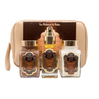 La Sultane De Saba Coffret Voyage sur la Route des Epices Ayurvedique Набір для тіла Аюрведа