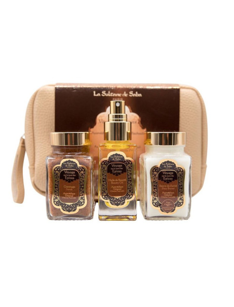 La Sultane De Saba Coffret Voyage sur la Route des Epices Ayurvedique Набор для тела Аюрведа