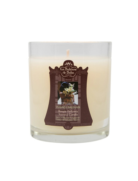 La Sultane De Saba Balinais Bougie Parfumée Lotus & Fleur de Frangipanier Ароматическая свеча Лотос и Франжипани