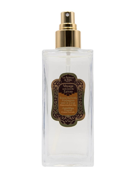 La Sultane De Saba Epices Moisturizing Body Mist Ayurvedique Oriental Ambre Vanille Patchouli Увлажняющая вода для тела Аюрведическая