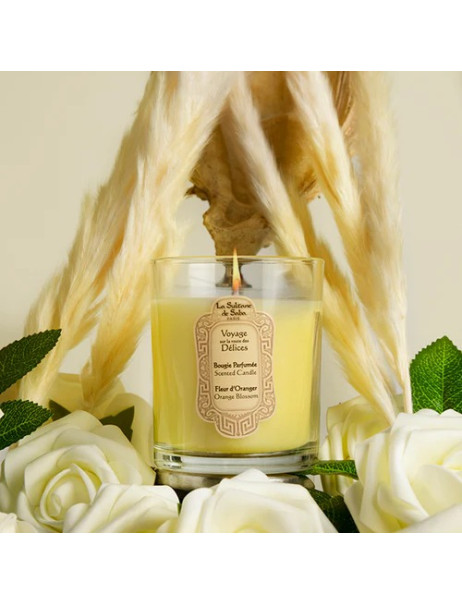 La Sultane De Saba Delices Bougie Parfumée Orange Blossom Ароматична свічка Квіти апельсину