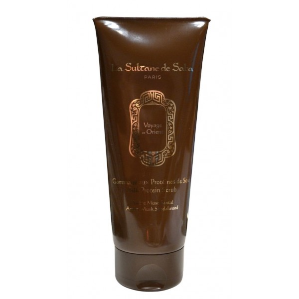 La Sultane De Saba Scrub Proteine Sandalo скраб з бурштиновим мускусом і шовковим протеїном