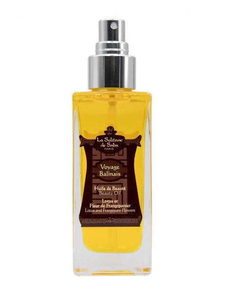 La Sultane de Saba Balinais Beauty Oil Lotus & Fleur de Frangipanier Олія для тіла та волосся Лотос та Франжіпані