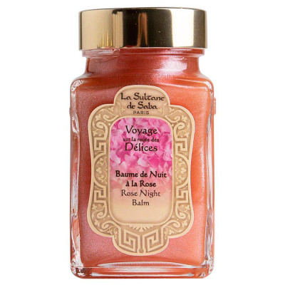 La Sultane De Saba Ultra Moisturizing Rose Night Balm Ультра-поживний нічний бальзам для обличчя з трояндою