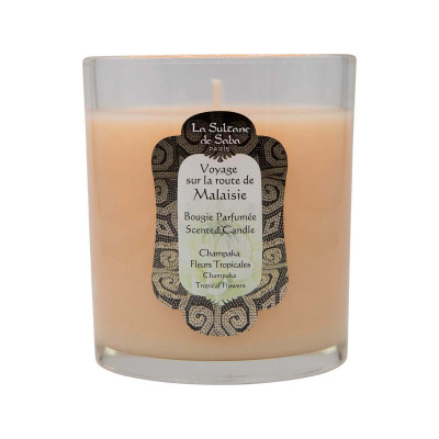La Sultane De Saba Malaisie Bougie Parfumée Champaka and Tropical Flowers Свеча ароматическая Малайзия