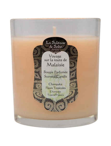 La Sultane De Saba Malaisie Bougie Parfumée Champaka and Tropical Flowers Свічка ароматична Малайзія