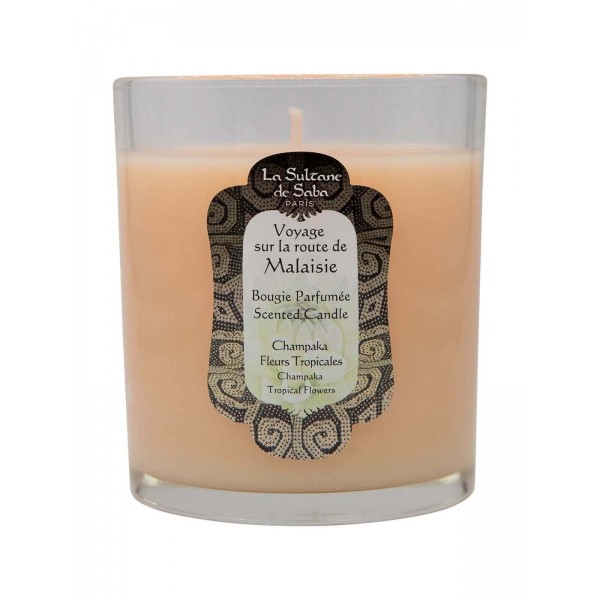 La Sultane De Saba Malaisie Bougie Parfumée Champaka and Tropical Flowers Свеча ароматическая Малайзия
