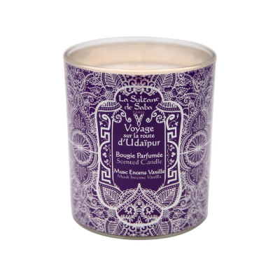 La Sultane De Saba d'Udaipur Bougie Parfumée Musk Encense Vanilla Ароматическая свеча Мускус, Ладан, Ваниль