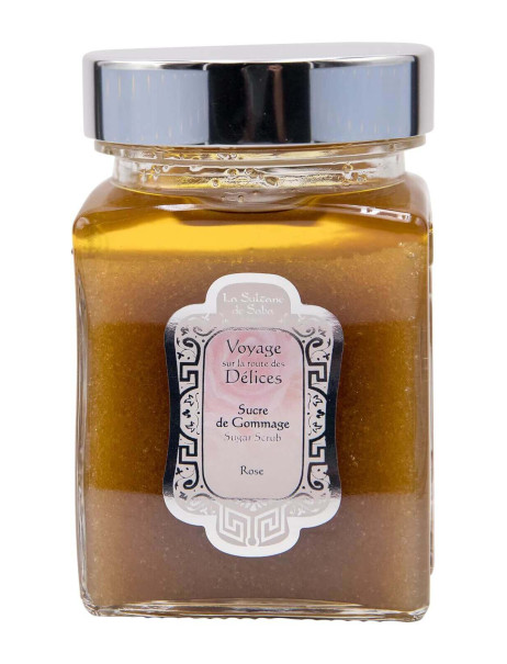 La Sultane De Saba Délices Sugar Scrub Rose Цукровий скраб для тіла Троянда